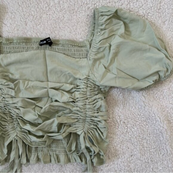 Shein Green Cropped Top - Picture 4 of 6